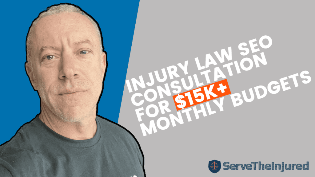 Personal Injury Law SEO FREE Consultation